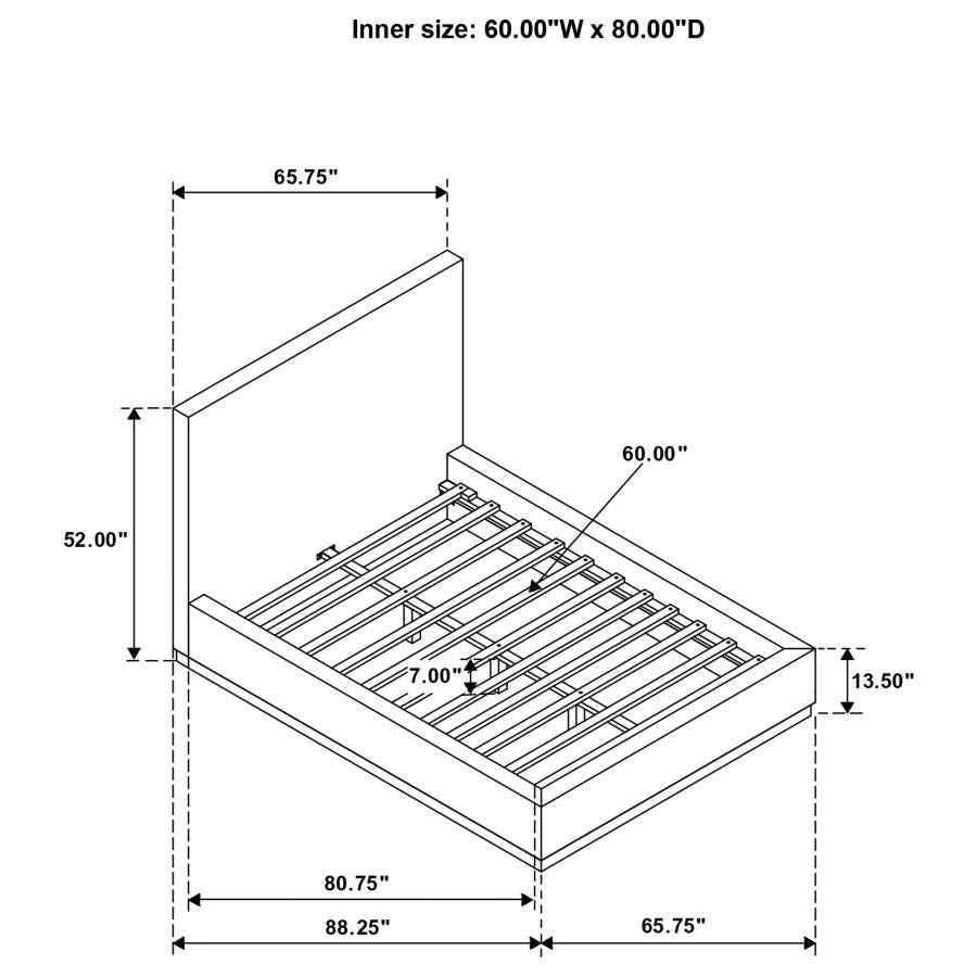Queen Knox Bed Frame by Coaster