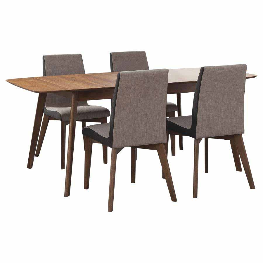 Redbridge Dining Set (table and 4 chairs) by Coaster
