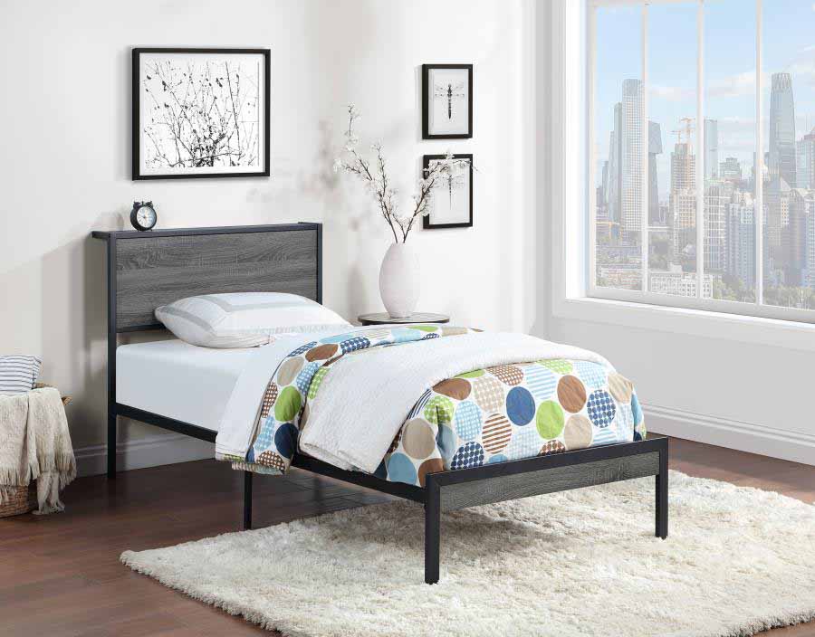 Steel bed online discount