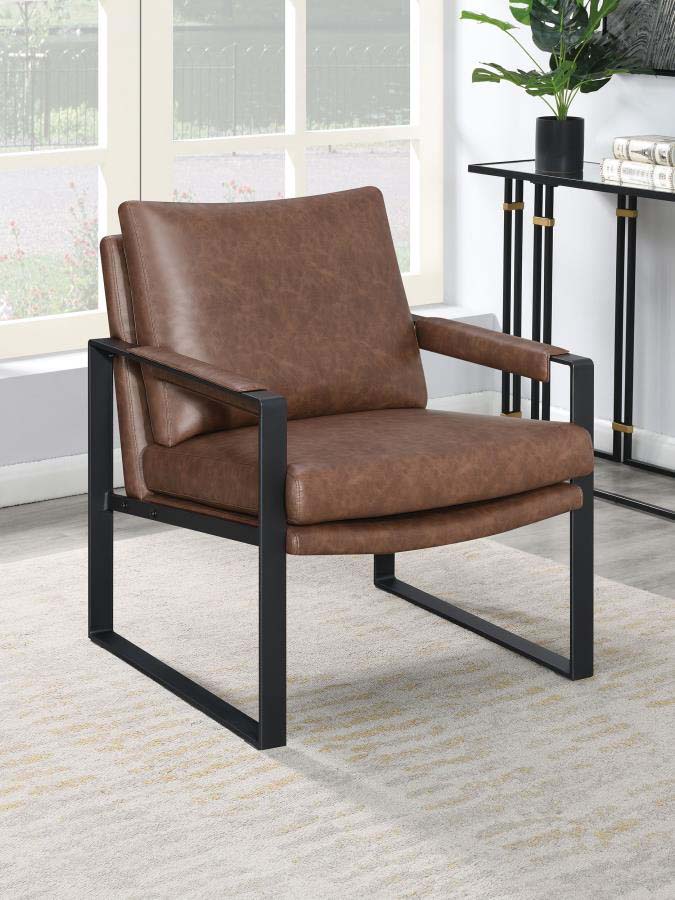 Rosalind Brown Accent Chair by Coaster