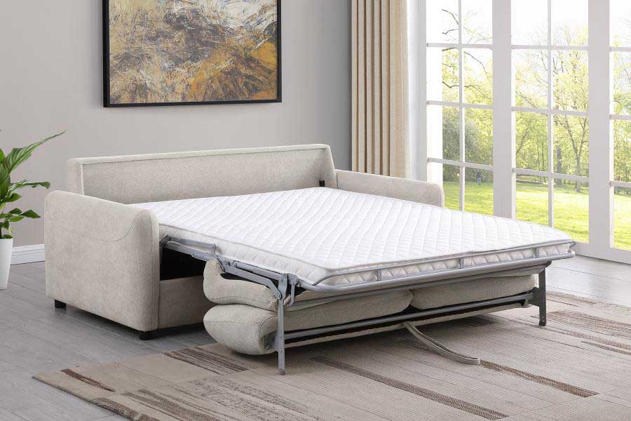 Rylie Beige Sleeper Sofa by Coaster