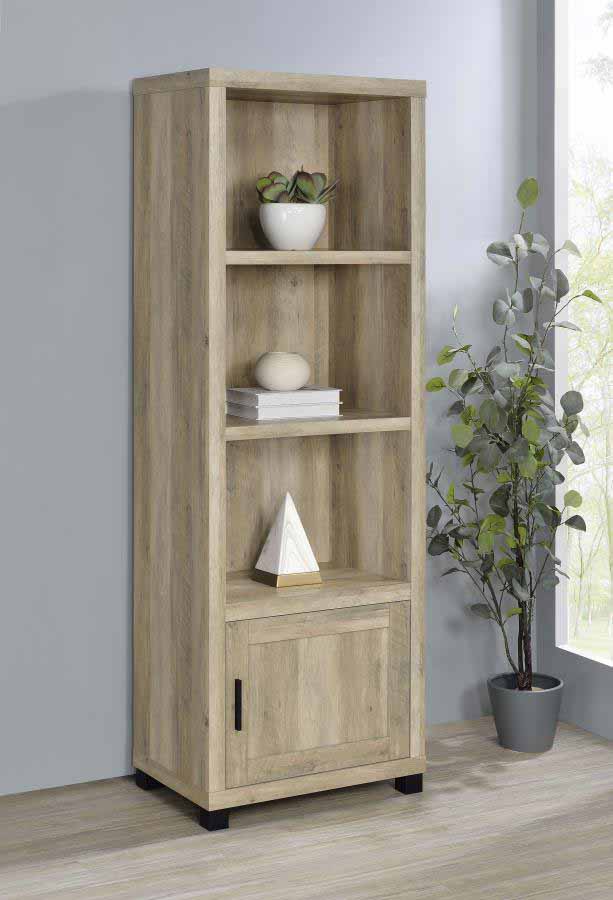 Sachin Dark Pine Media Tower by Coaster