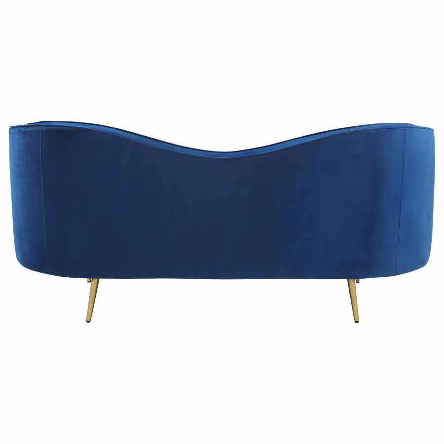 Sophia Blue Camel Love Seat by Coaster