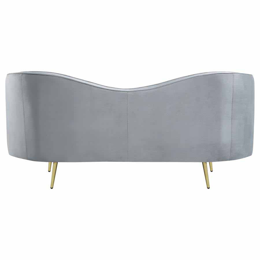 Sophia Grey Camel Love Seat by Coaster