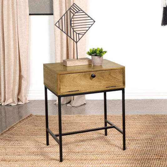 Stephie End Table with Shelf by Coaster