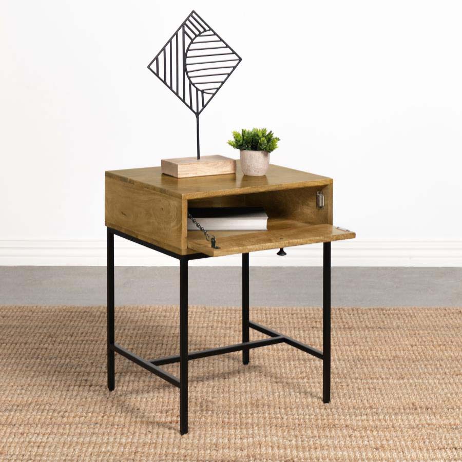 Stephie End Table with Shelf by Coaster