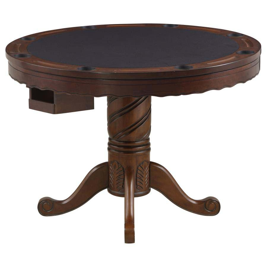Turk Game Table Set (table and 4 chairs) by Coaster
