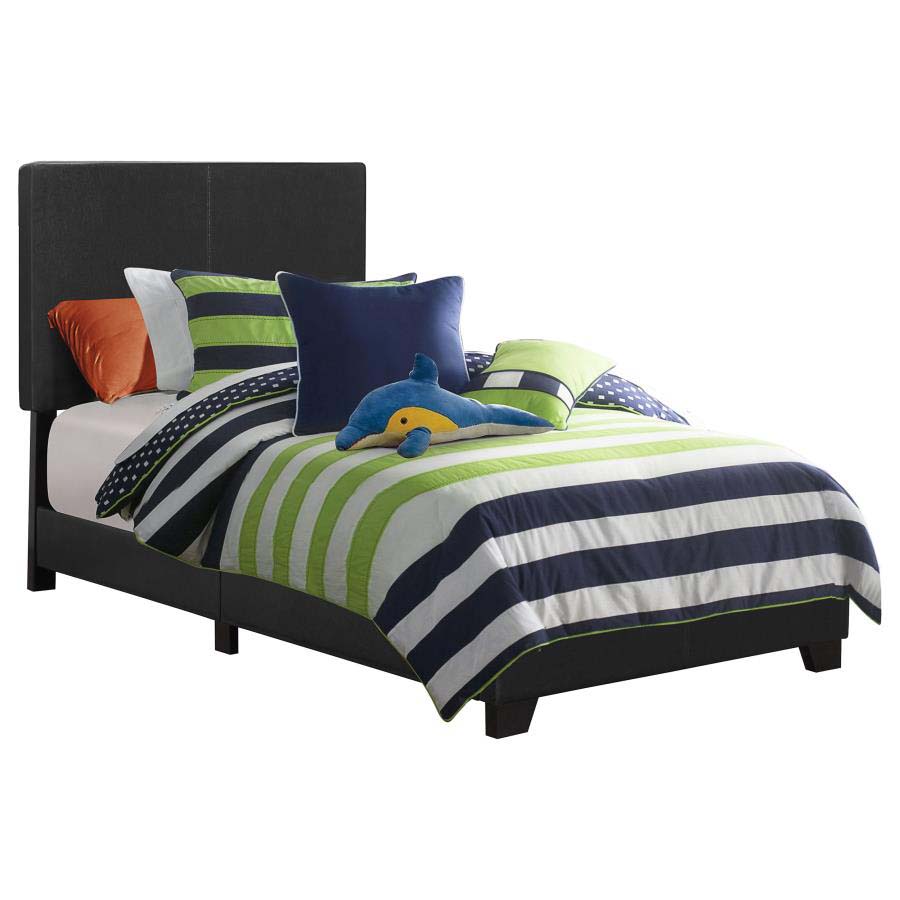 Twin Dorian Black Bed Frame by Coaster