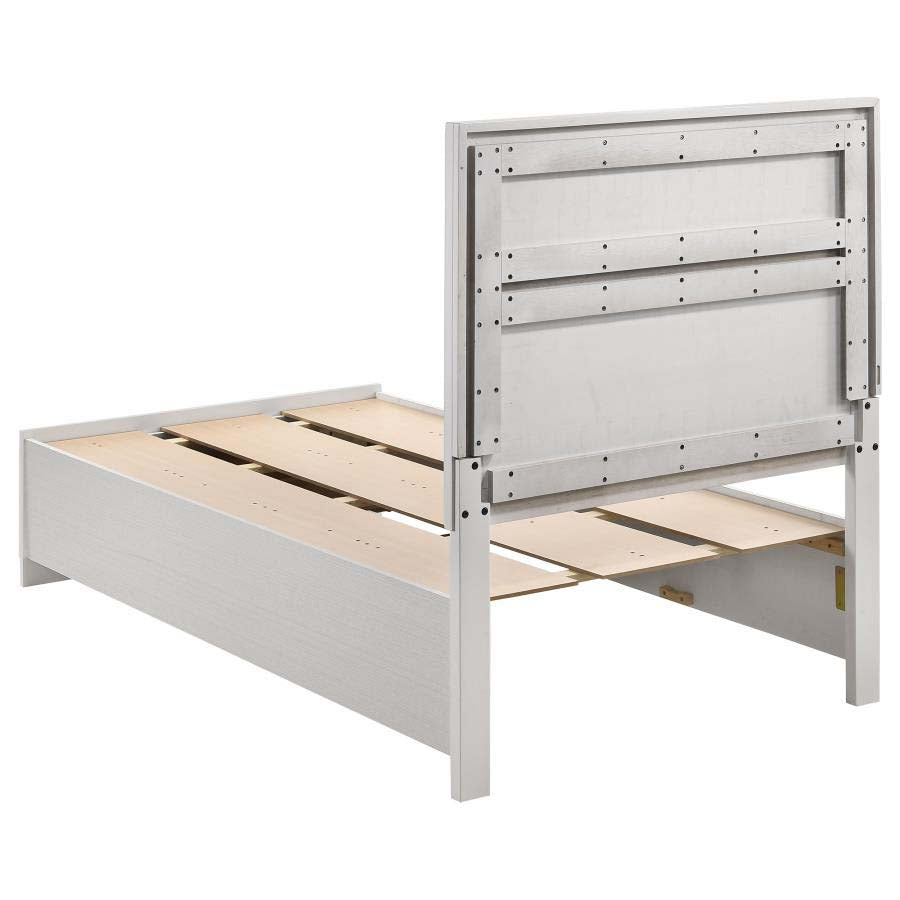 Twin Miranda White Storage Bed Frame by Coaster