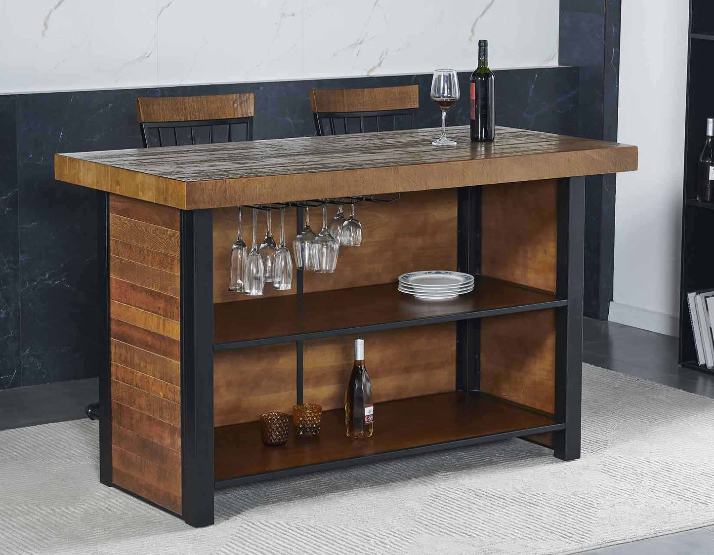 Tyler 38" Bar Unit by Steve Silver