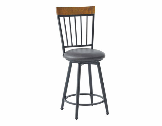 Tyler Swivel Bar Stool (includes 1 stool) by Steve Silver