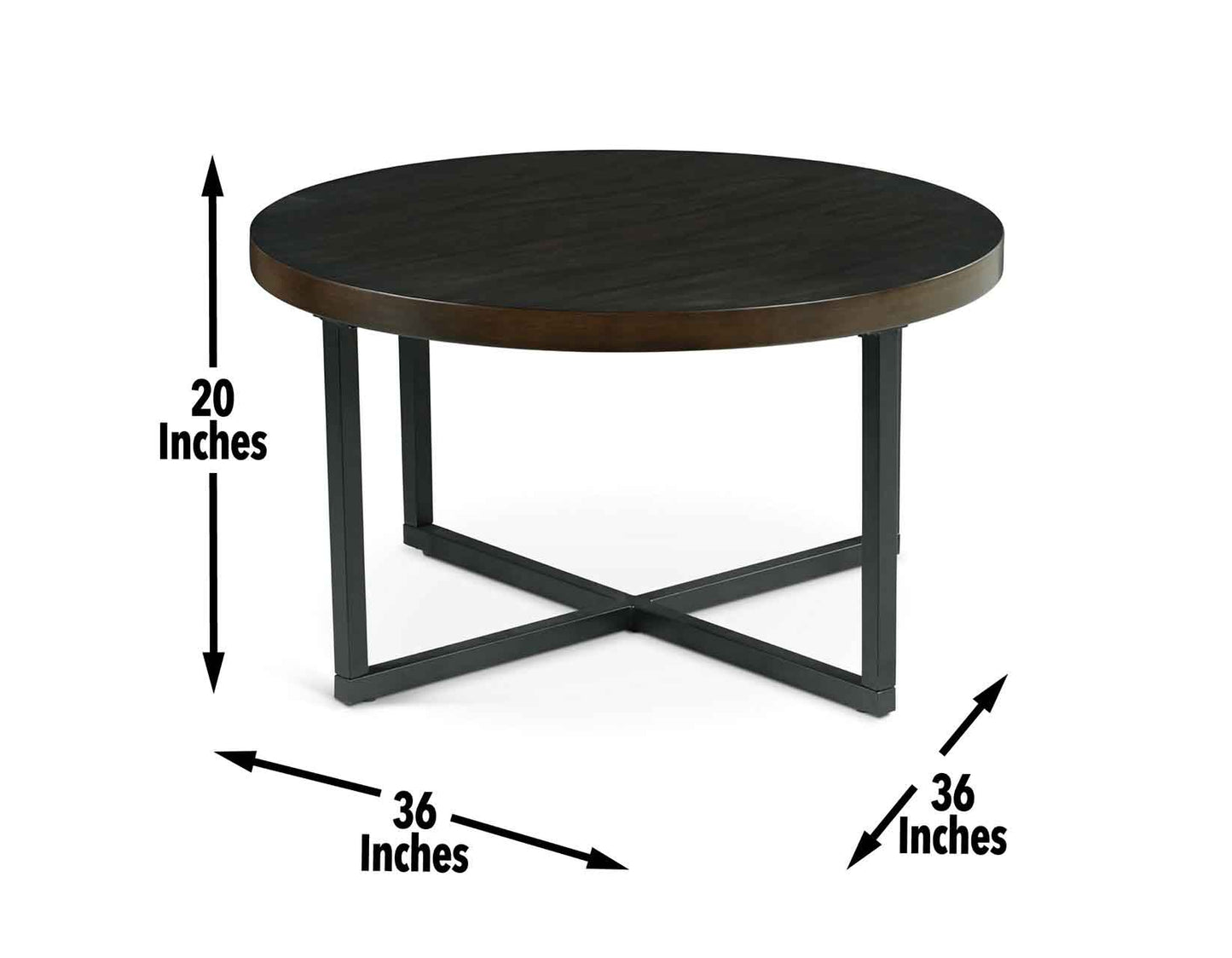 Yukon Coffee Table with Stools by Steve Silver