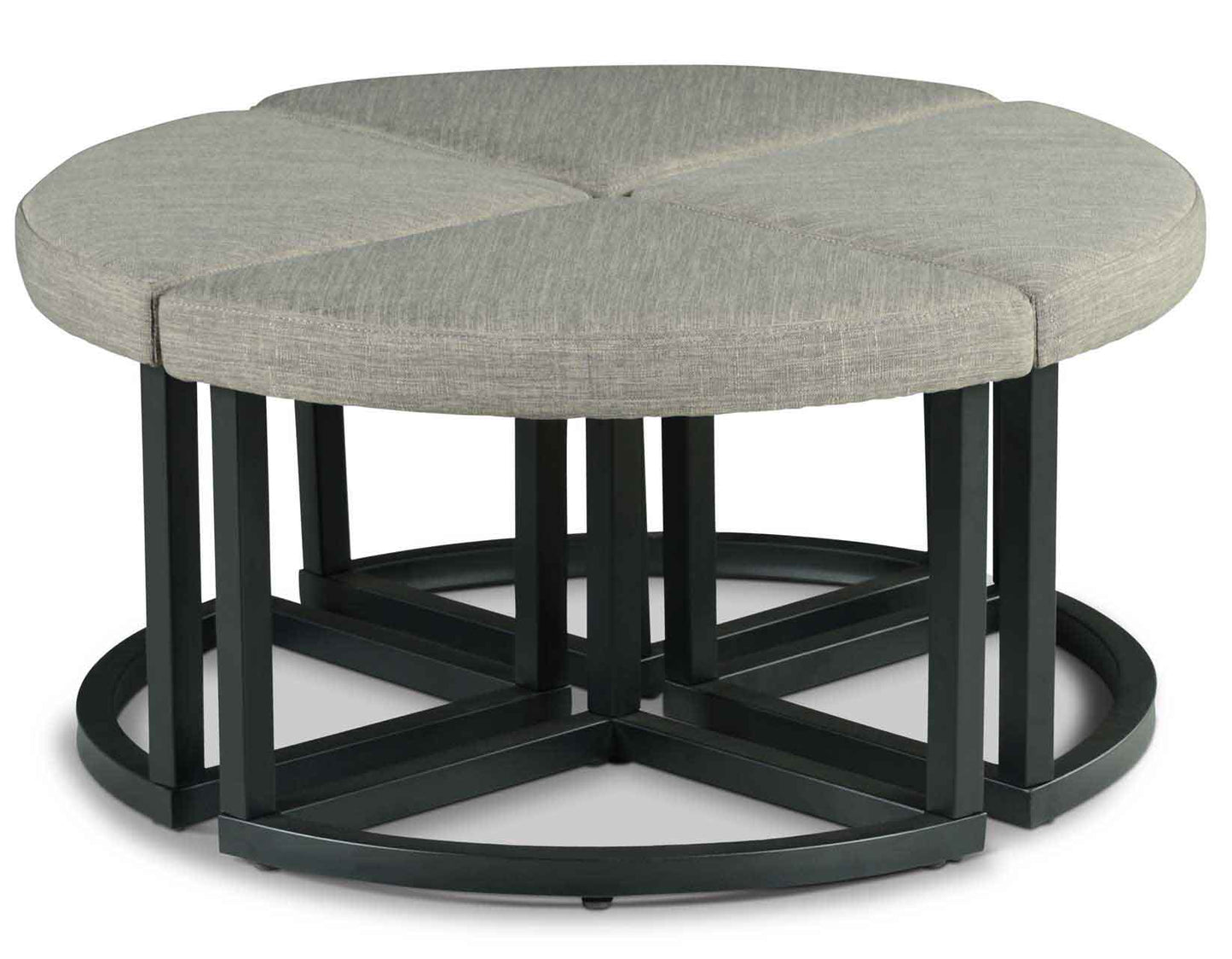 Yukon Coffee Table with Stools by Steve Silver