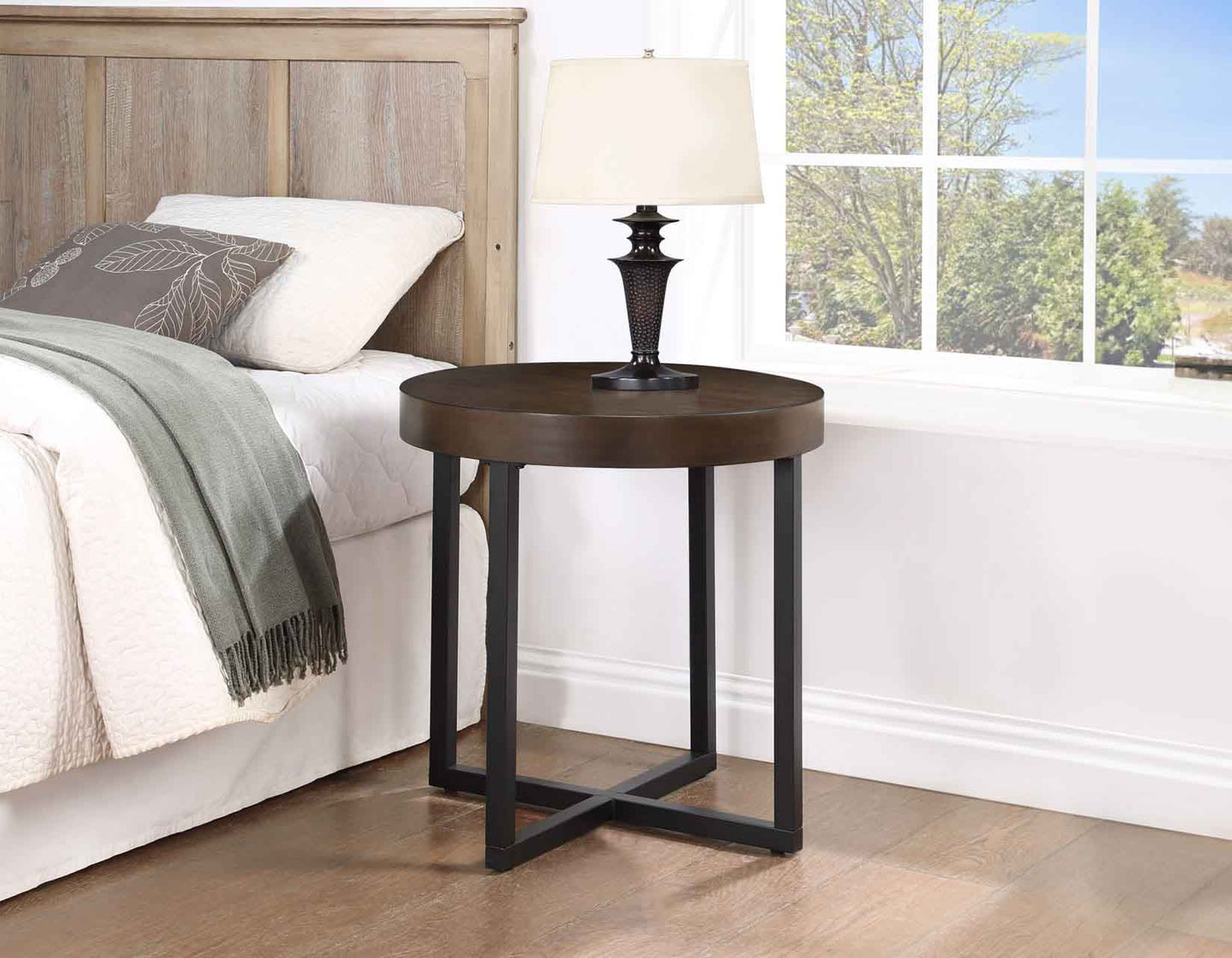 Yukon End Table by Steve Silver