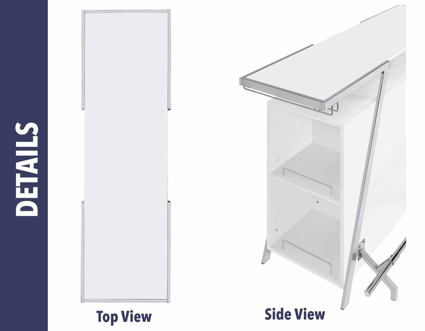 Zena LED Lighting Bar Unit by Steve Silver