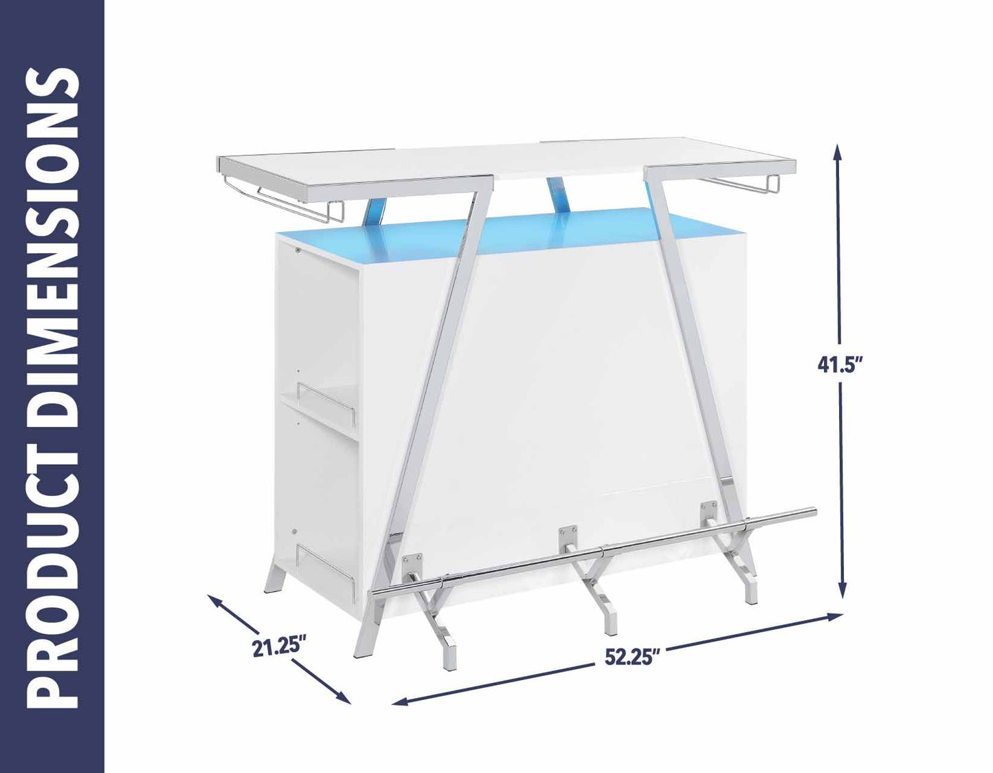 Zena LED Lighting Bar Unit by Steve Silver