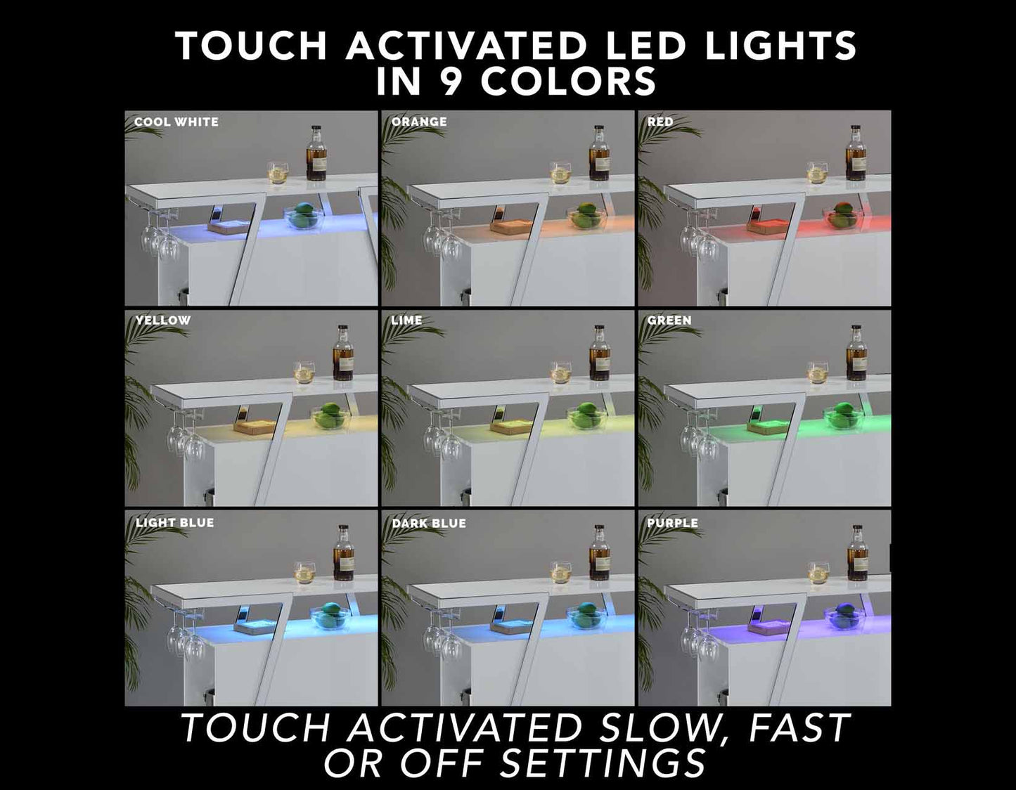 Zena LED Lighting Bar Unit by Steve Silver