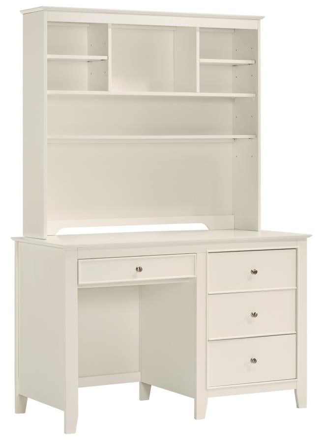 Selena Desk with Hutch by Coaster