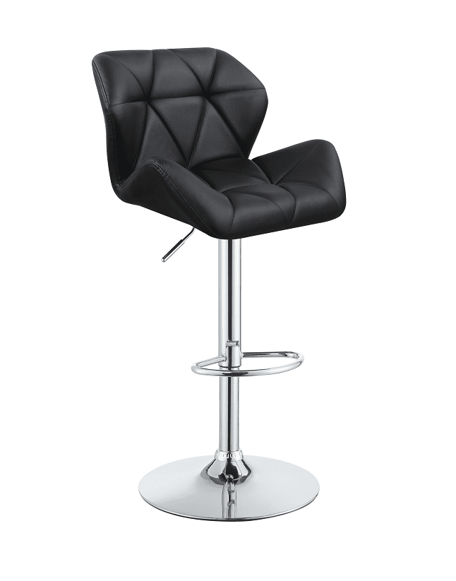 Berrington Black Bar Stools by Coaster (includes 2 bar stools)