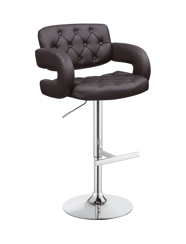 Brandi Brown Bar Stool by Coaster (includes 1 bar stool)