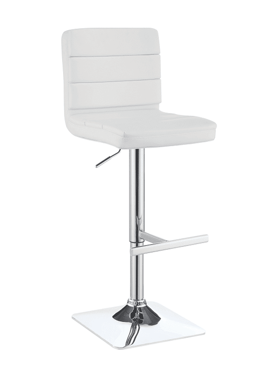 Bianca White Bar Stools (includes 2 bar stools) by Coaster