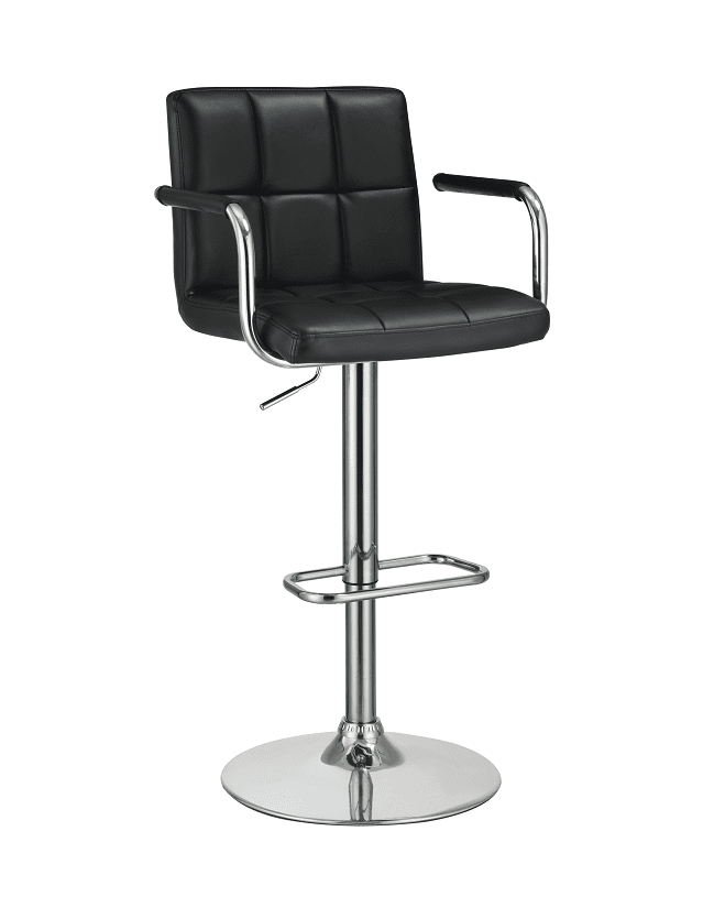Palomar Black Bar Stool by Coaster