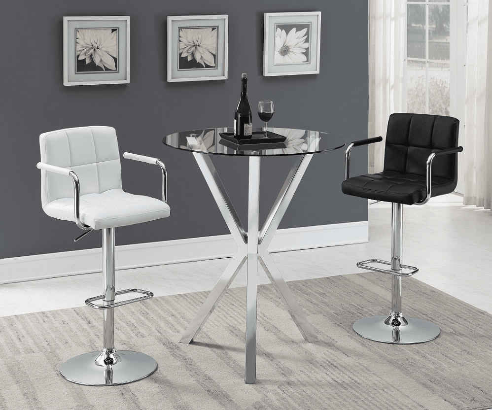 Palomar White Bar Stool by Coaster