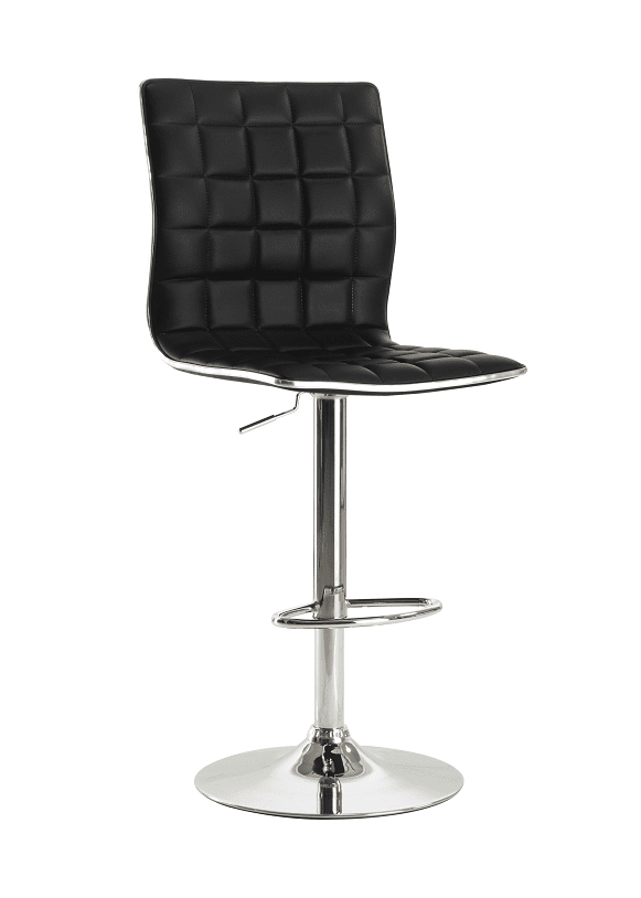 Ashbury Black Bar Stools (includes 2 bar stools) by Coaster