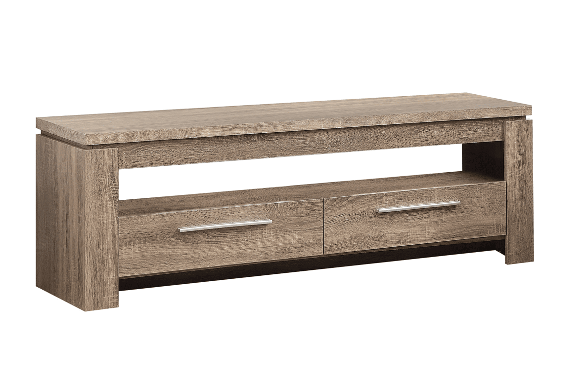 Elkton Weathered Brown TV Console (only) by Coaster