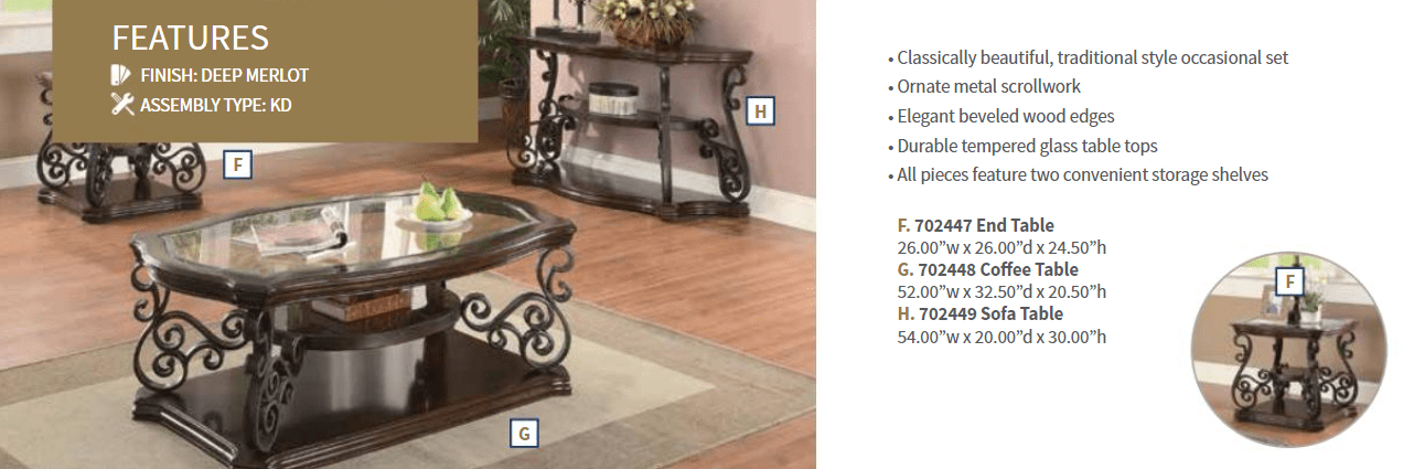 Laney End Table by Coaster
