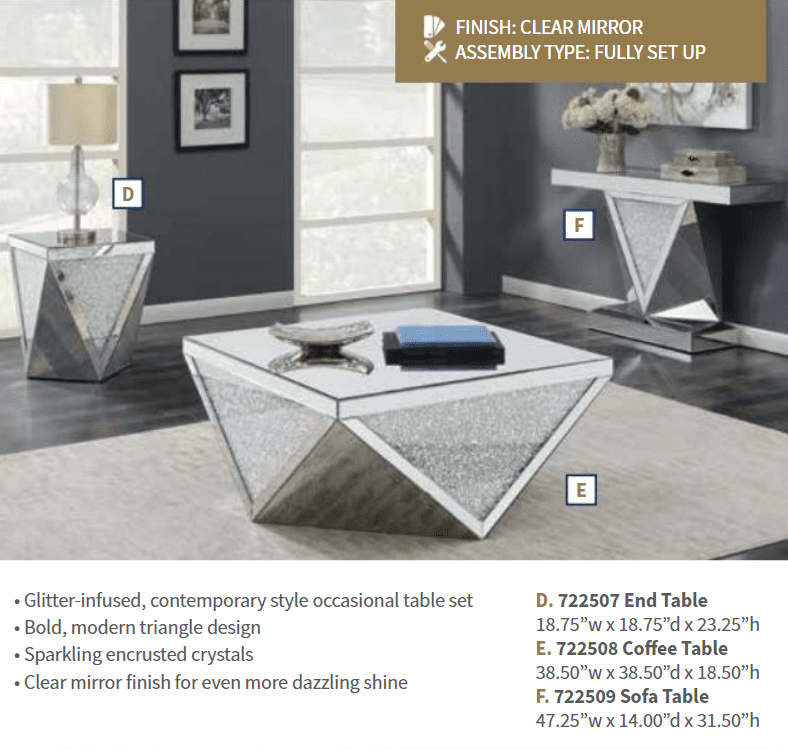 Amore Sofa Table by Coaster
