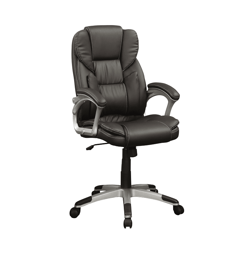 Kaffir Dark Brown Office Chair by Coaster