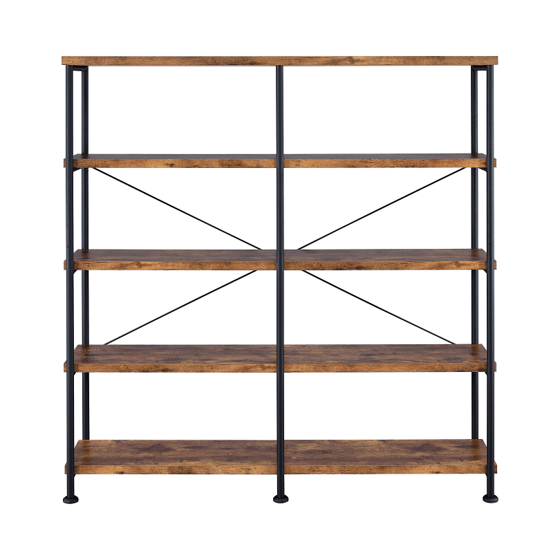 Analiese Antique Nutmeg Open Bookcase by Coaster