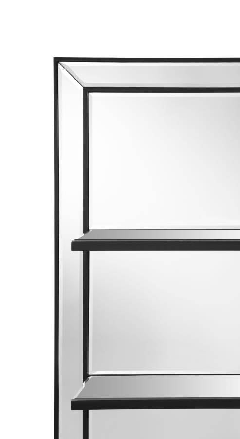 Oriel 3-Shelf Wall Mirror by Coaster
