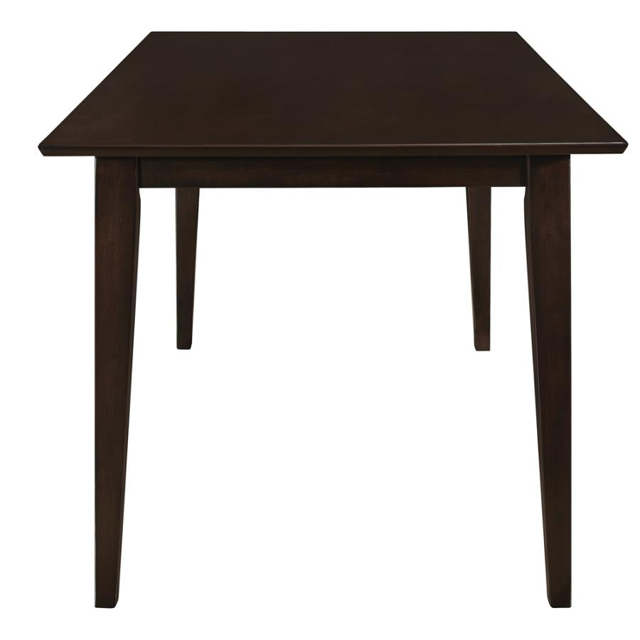 Gabriel II Dining Set (table and 4 chairs) by Coaster
