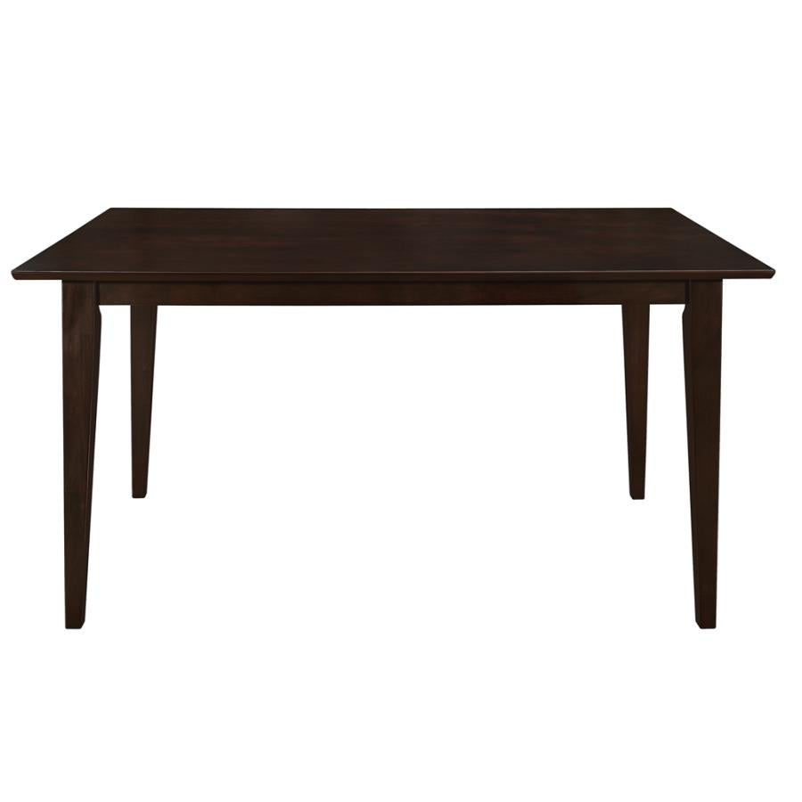 Gabriel II Dining Set (table and 4 chairs) by Coaster