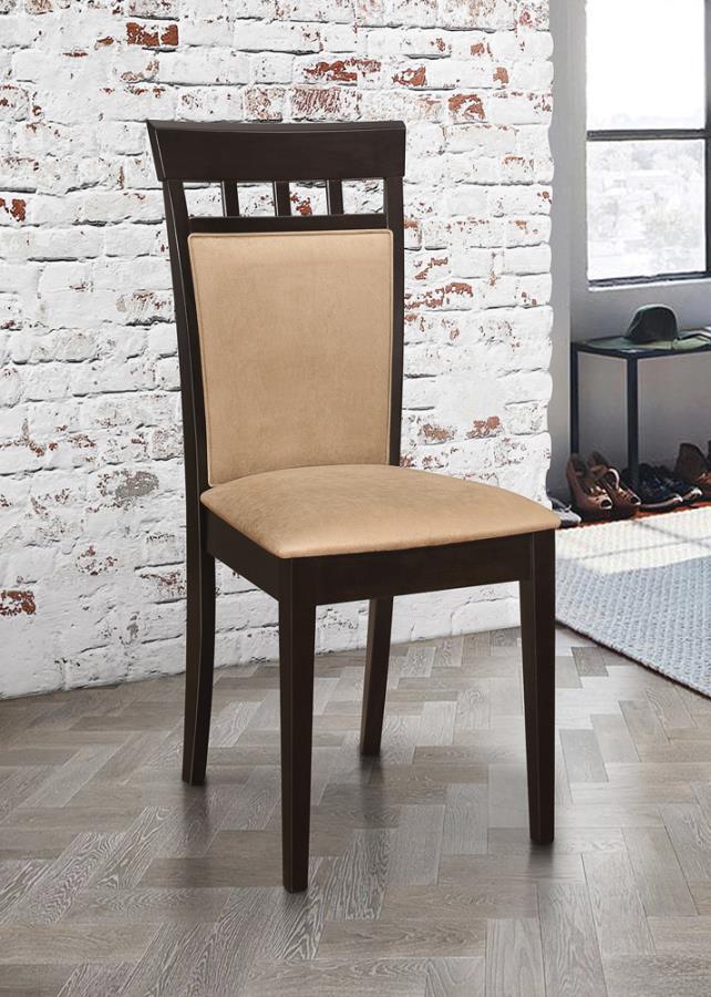 Gabriel II Dining Set (table and 4 chairs) by Coaster