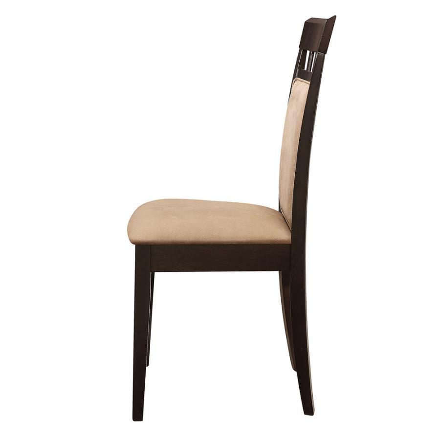 Gabriel II Dining Set (table and 4 chairs) by Coaster