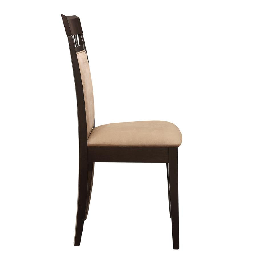 Gabriel II Dining Set (table and 4 chairs) by Coaster