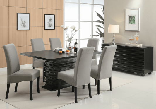 Stanton Dining Set (table and 6 chairs) by Coaster