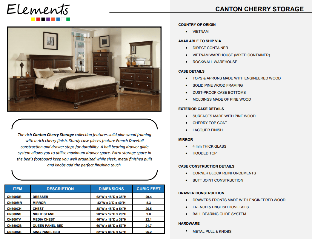 Canton Dresser by Elements
