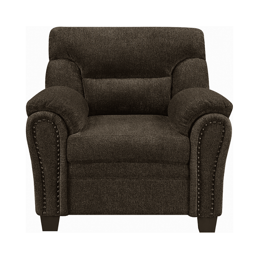 Clementine Brown Sofa and Love Seat by Coaster
