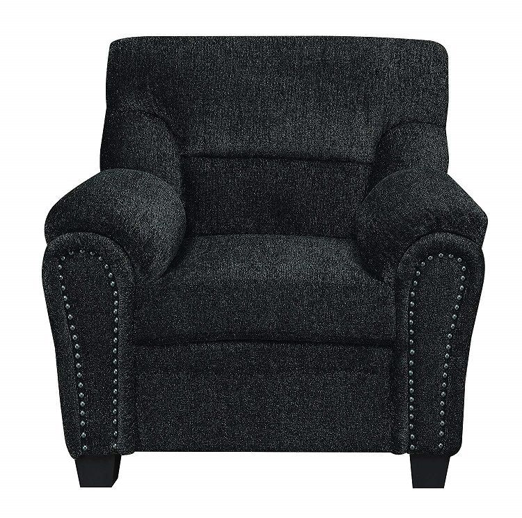 Clementine Graphite Sofa and Love Seat by Coaster