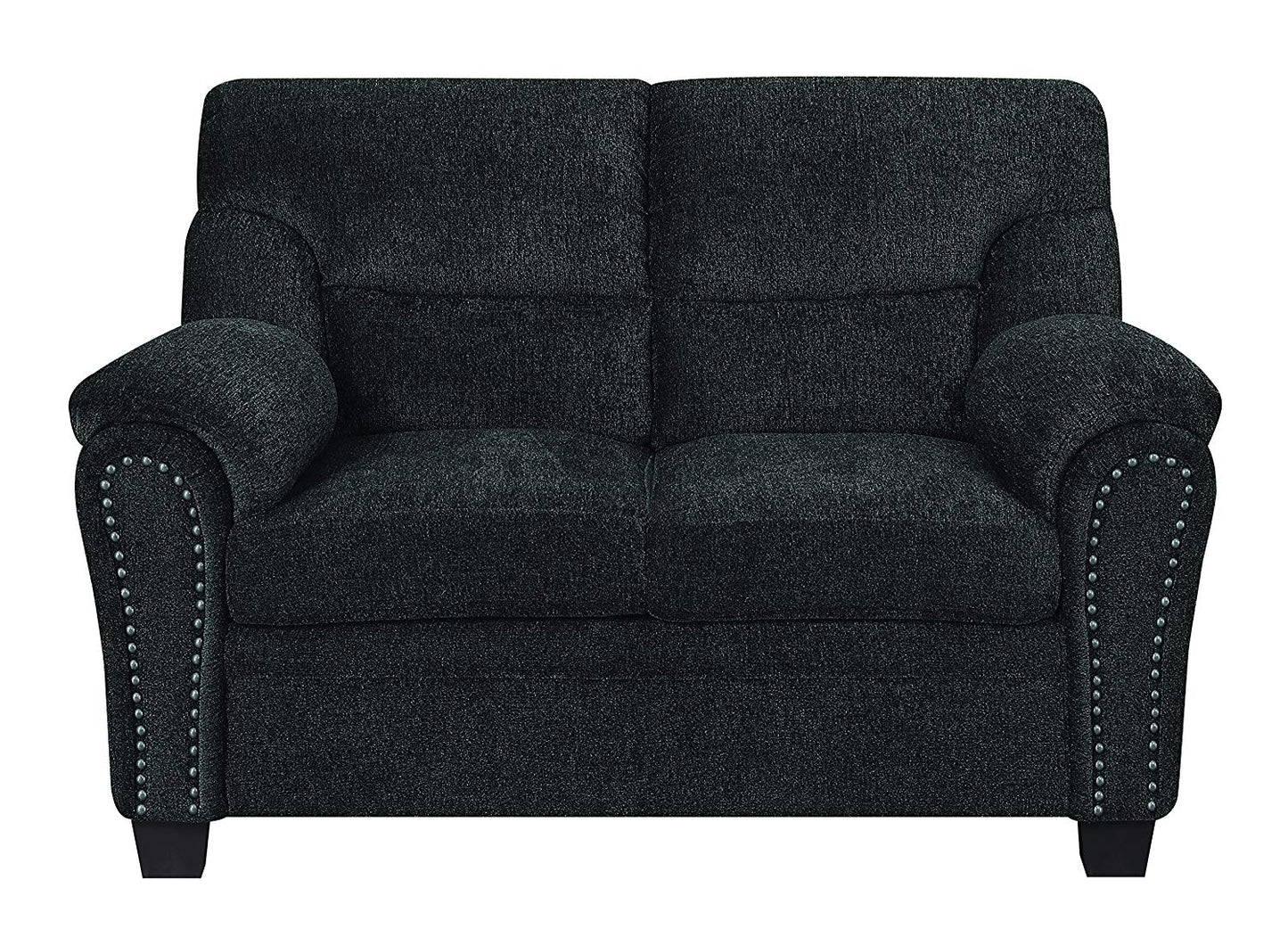 Clementine Graphite Love Seat by Coaster