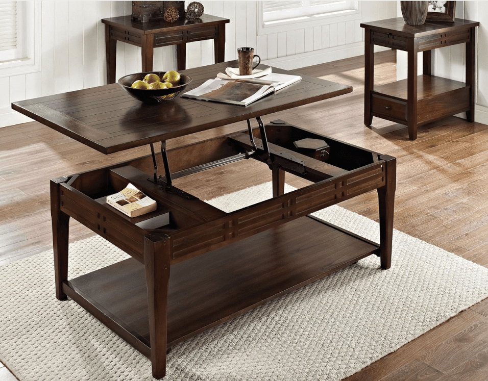 Crestline Lift-Top Coffee Table by Steve Silver