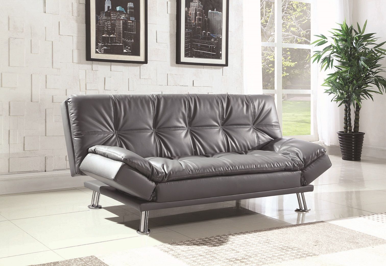 Dilleston Grey Bed Coaster – Dallas Furniture