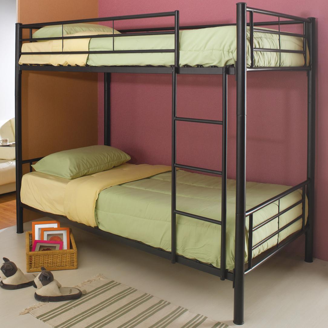 Hayward Black Twin/Twin Bunk Bed by Coaster