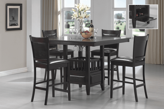 Jaden Counter Height Set (table and 4 chairs) by Coaster