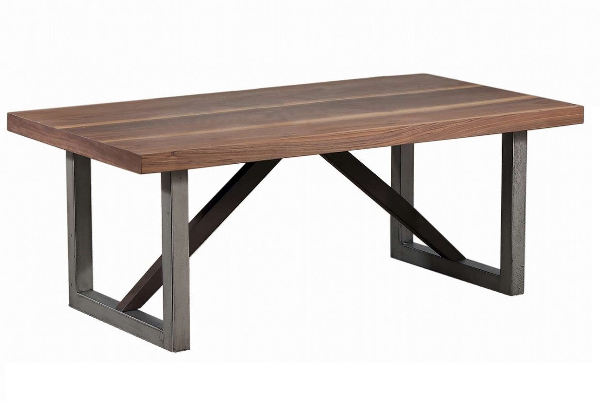 Natural Walnut Coffee Table by Coaster