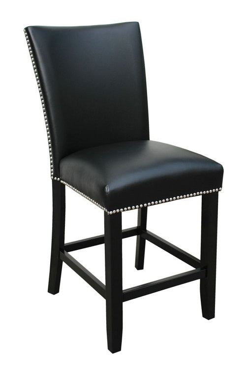 Camila Black Counter Height Chairs (includes 2 chairs) by Steve Silver